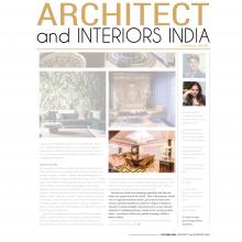 Architect and Interiors India Features Luxury Housing